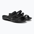 Női Crocs Swiftwater szandál fekete 203998-060 flip-flopok 4