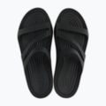 Női Crocs Swiftwater szandál fekete 203998-060 flip-flopok 12