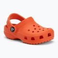 Crocs Classic Clog Kids mandarin színű flip-flopok 2