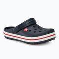 Papucs, gyerek Crocs Crocband Clog Kids navy/red 2