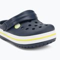 Crocs Crocband Clog Gyerek flip-flop tengerészkék/citrus színben 8