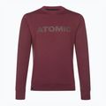 férfi melegítőfelső Atomic Alps Sweater maroon 3