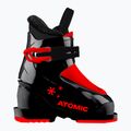 Gyermek síbakancs Atomic Hawx Kids 1 fekete/piros 6