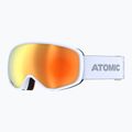Atomic Revent Stereo világosszürke/piros síszemüveg 5