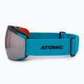 Síszemüveg Atomic Redster HD teal blue/silver hd 4