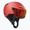 Gyerek sísisak Atomic Revent Visor Jr red/red flash