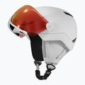 Gyerek sísisak Atomic Revent Visor Jr white heather/red flash 3