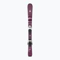 Gyermek lesikló sílécek + kötések Atomic Maven Jr 100-120 + C5 GW red plum 2