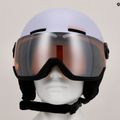 Gyermek síbukósisak Salomon Orka Visor esti homály 11