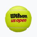 Wilson US Open XD teniszlabdák 3 db. sárga 4