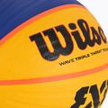 Wilson Fiba 3x3 Replica RBR kosárlabda kék/sárga méret 6 3