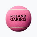 Wilson Roland Garros 5 Mini Jumbo rózsaszín, autogramos teniszlabda Wilson Roland Garros 5 Mini Jumbo rózsaszín, autogramos teniszlabda