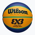 Wilson Fiba 3x3 Junior kék/sárga gyermek kosárlabda 5. méret