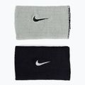 Nike Dri-Fit dupla széles csuklópánt hazai és idegenbeli 2 db fekete NNNB0-022 2