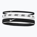 Fejpánt Nike Tidth 3 db black/white/black