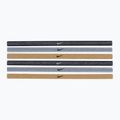 Nike Swoosh Sport fém fejpántok 6 db szürke-arany N1002008-097 2