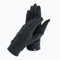 Férfi Nike Fleece sapka + kesztyű szett fekete/fekete/ezüst 7