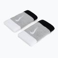 Nike Swoosh dupla széles csuklópánt 2 db szürke/fekete N0001586-016