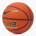 Kosárlabda Nike Elite Championship 8P 2.0 Deflated amber court/black/metallic gold/black rozmiar 6 2