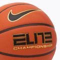 Kosárlabda Nike Elite Championship 8P 2.0 Deflated amber court/black/metallic gold/black rozmiar 6 3