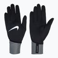 Női futókesztyű Nike Pacer Midweight RG black/smoke grey/silver