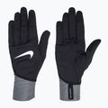 Férfi futókesztyű Nike Pacer Midweight RG black/smoke grey/silver