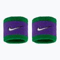Frottír csuklópántok Nike Swoosh Classic Wristbands 2 db clover/fierce purple/white