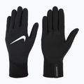 Férfi Nike Therma-Fit Pacer Sphere Midweight RG futókesztyű fekete/fekete/ezüst