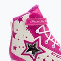 CCM Glitter Girl gyermek korcsolya fehér/rózsaszín 5