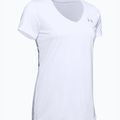 Under Armour Tech SSV női edzőpóló - Egyszínű fehér és ezüst 1255839 4