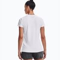 Under Armour Tech SSV női edzőpóló - Egyszínű fehér és ezüst 1255839 2