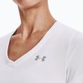 Under Armour Tech SSV női edzőpóló - Egyszínű fehér és ezüst 1255839 3