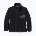 Férfi melegítőfelső Patagonia Synch Snap-T P/O black w/forge grey 7