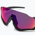 Oakley Flight Jacket kerékpáros szemüveg fekete-ibolya 0OO9401 4