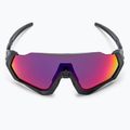Oakley Flight Jacket kerékpáros szemüveg fekete-ibolya 0OO9401 5
