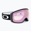 Oakley Flight Tracker matt fekete/prizm snow hi rózsaszín síszemüveg