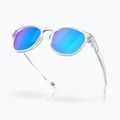 Oakley Latch matt átlátszó/prizm zafír polarizált napszemüveg 4