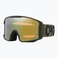 Oakley Line Miner L matt b1b sötét kefe/prizm zsálya arany irídium síszemüveg