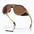 Oakley Clifden matt piros arany színváltós/prizm bronz napszemüveg 4