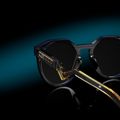 Oakley HSTN Kylian Mbappé Signature Series tengerészkék transzkék/prizm 24k polarizált napszemüveg 5