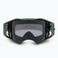 Oakley Airbrake MTB kerékpáros szemüveg fekete zöld színváltás/világosszürke 2
