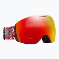 Sí szemüveg Oakley Flight Deck L red eddie/prizm snow torch iridium
