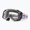 Kerékpáros szemüveg Oakley Airbrake MTB Troy Lee Designs ice white/clear