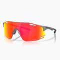 Napszemüveg Oakley Cybr Dyno matte crystal black/prizm ruby with pink ink
