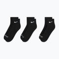 Nike Everyday Plus Cushioned Ankle zokni 3 pár black/white 3