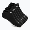 Férfi zokni Nike Everyday Plus Cushioned No Show 6 pár black/white
