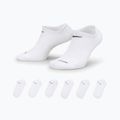 Zokni Nike Everyday Lightweight No Show 6 pár white/black 5