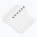Zokni Nike Everyday Lightweight No Show 6 pár white/black