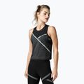 Női tréning felső STRONG ID Align Loose Knit Tank fekete Z1T02359