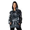 Női STRONG ID Tie-Dye pulóver kapucnis pulóver Fekete Z2T00490 4